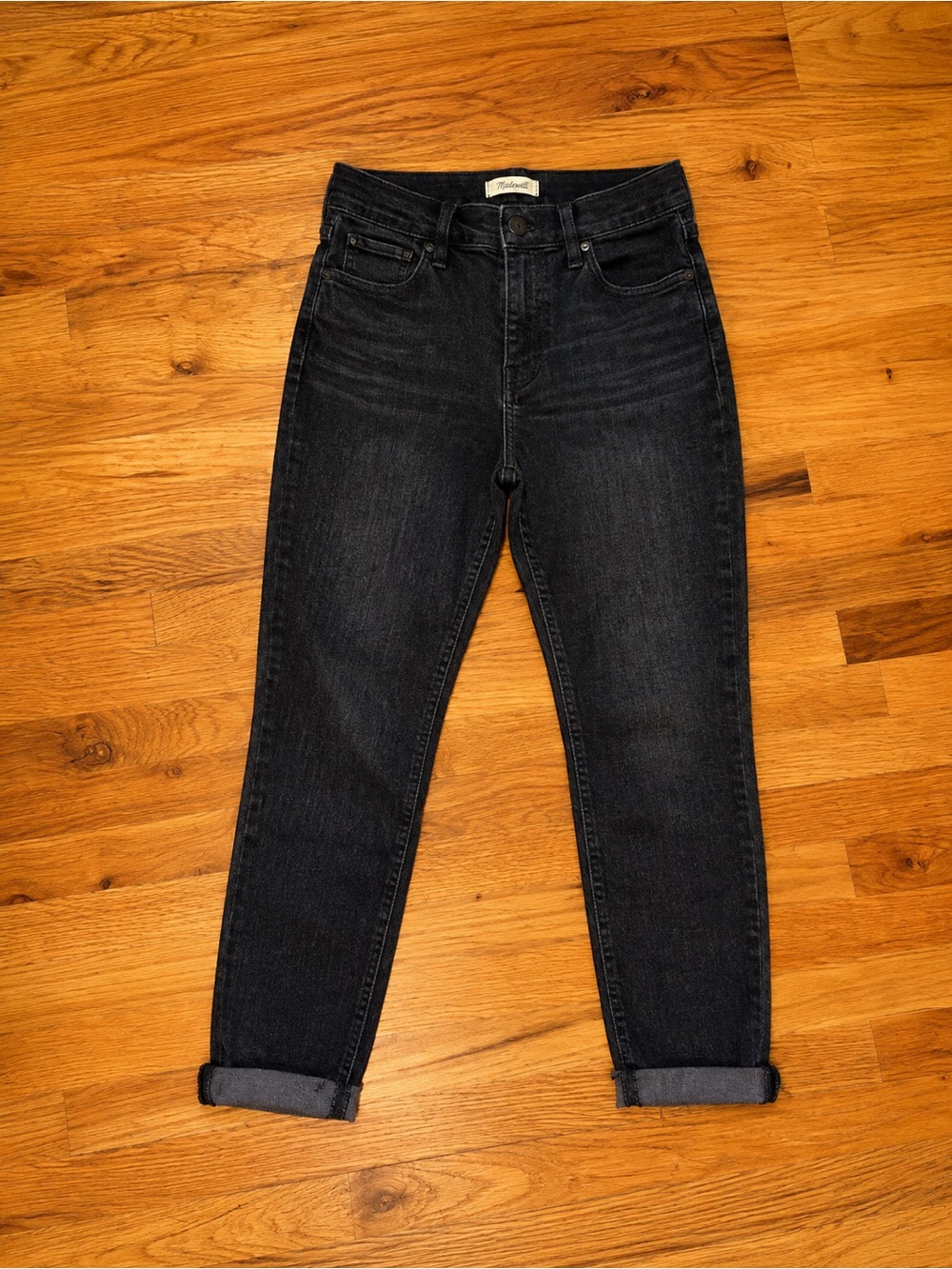 Madewell Charcoal Denim Jeans